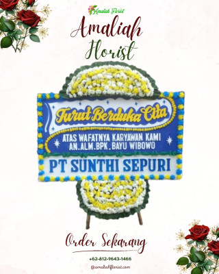 Papan Bunga Duka di Kramat