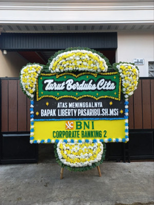 Papan Bunga Duka di Kramat