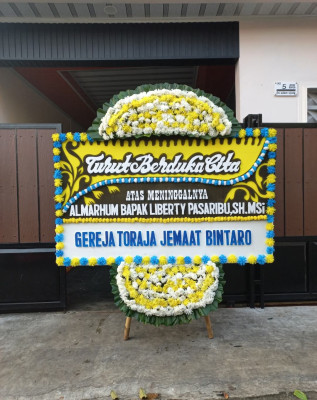 Papan Bunga Duka di Kramat