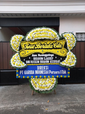 Papan Bunga Duka di Kramat