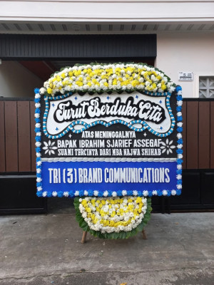 Papan Bunga Duka di Kramat